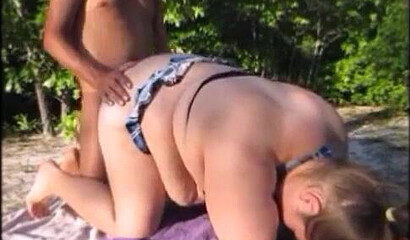Chubby schoolgirl with big ass skips school to make a homemade porn video with friend
