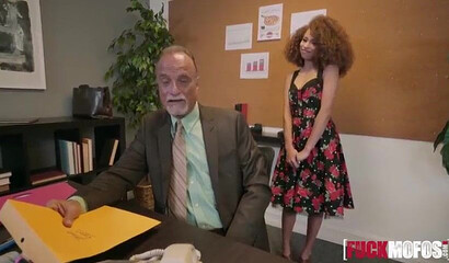 Good looking ebony teen with round bubble butt bounces on big white cock like a pro POV