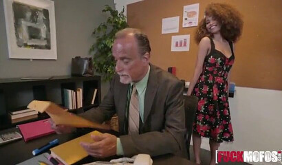 Good looking ebony teen with round bubble butt bounces on big white cock like a pro POV