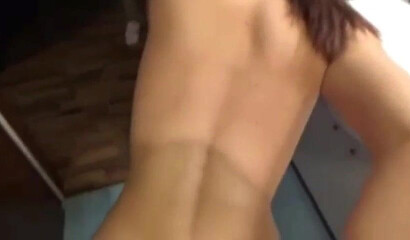 Sexy Canadian teen girlfriends bends her phat ass over and takes it from behind in POV