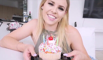 Wonderful young lady with a massive ass gives head and rides a rock solid boner in POV