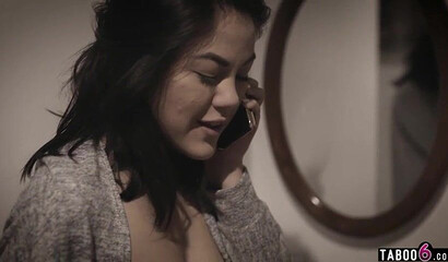 Pretty Asian teen with big ass wanted to lose her anal virginity with her boyfriend