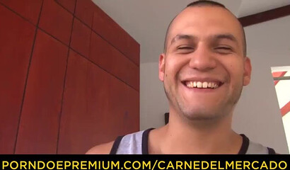 Redhead latina hottie with perfect big ass gets her wet pussy hammered by big dicked stud