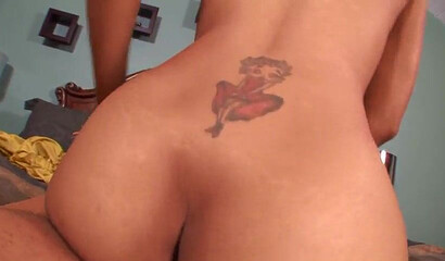 Young ebony princess with big phat ass is ready to take on a big black cock with pleasure