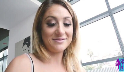 Barely legal 18 year old teen with perfect big ass bounces on hard fuck stick in POV