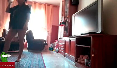 Phat bottom nanny loves to suck stiff cock and demands to be fucked hard in her wet pussy