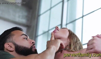 Big bottom teen lets her stepbrother play with her wet twat before she deepthroats him