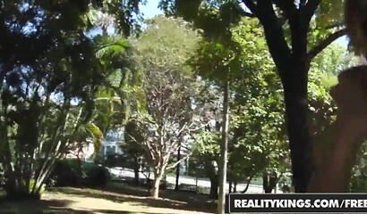 Brazilian teen and her big ass are on the line when giant black dick invades her wet pussy