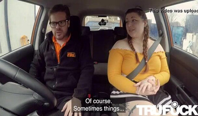 Fat ass BBW can't drive to save her life but she is better at blowjobs and pussy fucking