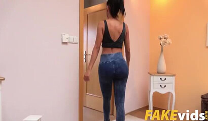Two big butt sluts give their pussies to fake handyman who'll gladly invade both of them