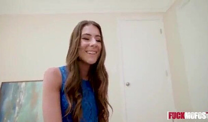 Lusty young woman bends her big ass over and teases hung guy before being dicked hard
