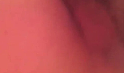 Horny big bottom teen shows her large breasts while masturbating hard in the bathroom