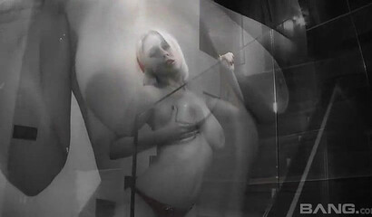 Blonde teen with large bum prefers hard dick in her her asshole and lots of cum on her tits