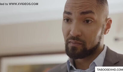 Big ass MILF demonstrates her cock sucking skills before she is fucked hard doggy style