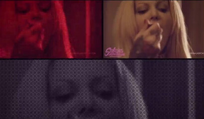 Silicone MILF makes a dick rock hard using her cock sucking skills before her cunt is pounded