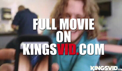 Horny mom with fat bottom gladly strips for a younger guy and rides hard his giant shaft