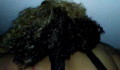 Amateur MILF shows her gigantic ass and lets a big black cock pound her tight asshole