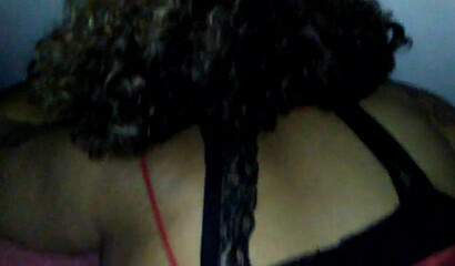 Amateur MILF shows her gigantic ass and lets a big black cock pound her tight asshole