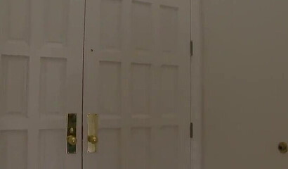 Two nasty big bottom MILFs are using a big black cock to fill their mouths and pussies