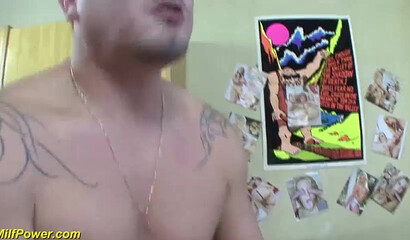 Chubby BBW babe gets her anus penetrated from behind by a really fat cock that she loves