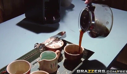 Blonde secretary shows how she treats her boss right by letting him fuck her really hard