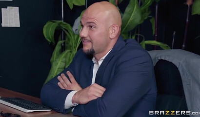 Nympho mature with fat ass is willing to take on her boss and rides him in his office