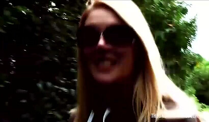 Nasty blonde MILF finally found a large black dick good enough to destroy her big bottom