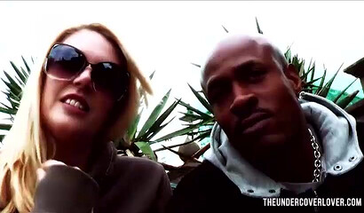 Nasty blonde MILF finally found a large black dick good enough to destroy her big bottom