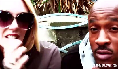 Nasty blonde MILF finally found a large black dick good enough to destroy her big bottom