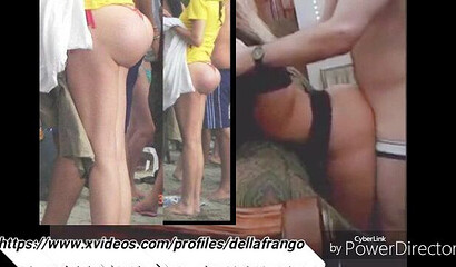 Luscious Blonde MILF banged in her cunt doggystyle making her delicious round ass wiggle