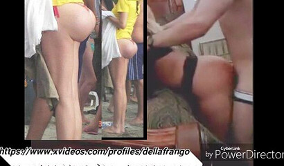 Luscious Blonde MILF banged in her cunt doggystyle making her delicious round ass wiggle