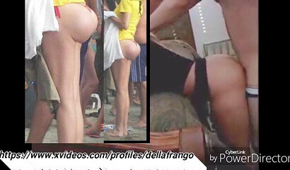 Luscious Blonde MILF banged in her cunt doggystyle making her delicious round ass wiggle