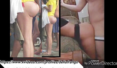 Luscious Blonde MILF banged in her cunt doggystyle making her delicious round ass wiggle