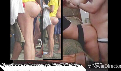 Luscious Blonde MILF banged in her cunt doggystyle making her delicious round ass wiggle