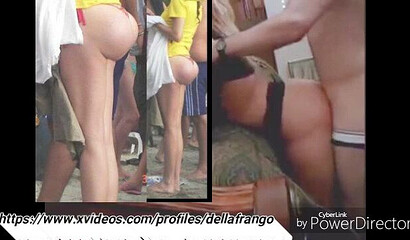 Luscious Blonde MILF banged in her cunt doggystyle making her delicious round ass wiggle