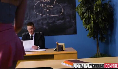 Secretary learns that she can do a lot more with her job as she spreads her ass for anal