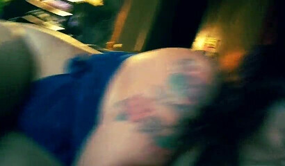 Fat ass amateur is nailed hard in her pussy before her face is covered by fountains of cum