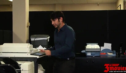 Nympho MILF uses her fat ass to get his attention as fuck her pussy with his throbbing cock