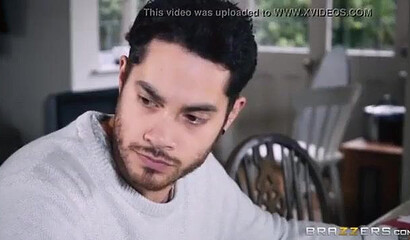 Big bottom ebony teacher seduces her student who destroys her wet cunt with his fat cock