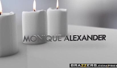 Black guy gets a massage but it quickly turns around into a fuck session with the redhead