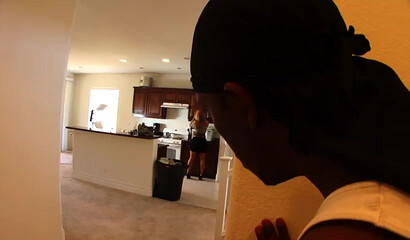 Whitegirl has a huge ass and this black dude is looking forward to fucking her hard