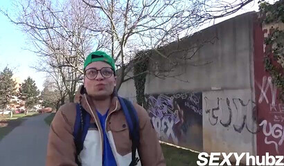 Cheating stepmom with huge titties gets fat ass clapped by a horny tanned stud's cock