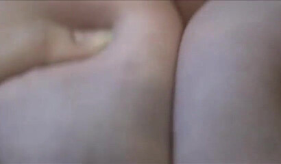 Thick black chick with a fat ass sucks on brown cock and moans loudly while she does so