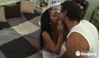 Horny Indian MILF gets fucked so hard that her super fat booty bounces the entire time