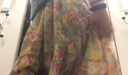 Latina tattooed BBW strips and masturbates online