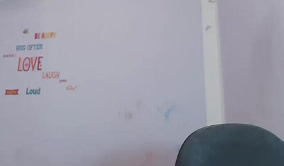 Busty babe with big tits shows off on webcam
