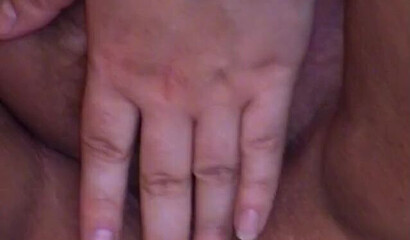 BBW with big tits Agatha going hard on herself