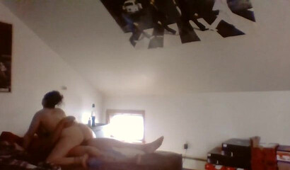 Chubby brunette MILF cheats on weekends