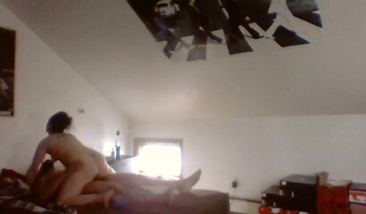 Chubby brunette MILF cheats on weekends