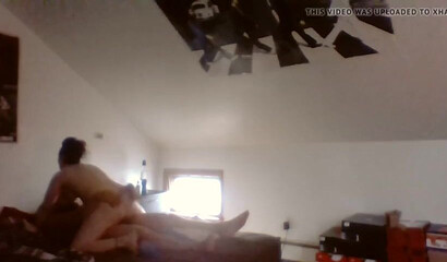 Chubby brunette MILF cheats on weekends